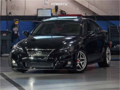 2011 Lexus IS350 Base with 18x8.5 Kansei Astro and Lexani 235x40 on