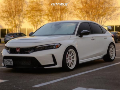 2025 Honda Civic - 18x9.5 35mm - Volk Ce28sl - Lowering Springs - 265/35R18