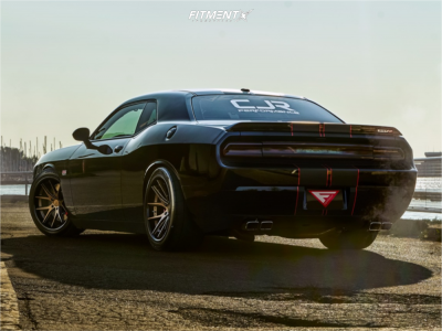 2016 Dodge Challenger SRT 392 with 20x9 Ferrada Fr2 and Nitto 245x35 on