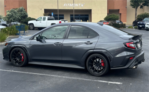 2023 Subaru WRX Base with 18x9.5 AVID1 Av27 and Falken 285x30 on