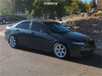2008 Acura TSX - 17x8 35mm - AVID1 Av6 - Coilovers - 225/45R17