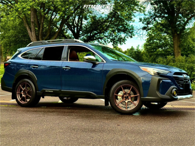 2025 Subaru Outback - 19x8.5 45mm - Enkei Tfr - Stock Suspension - 245/50R19