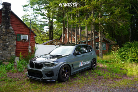 2020 BMW X3 - 20x9.5 25mm - Advan Racing Gt Beyond - Coilovers - 275/40R20