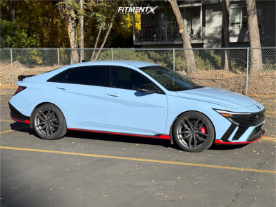 2025 Hyundai Elantra N - 19x8.5 35mm - Niche Vosso - Stock Suspension - 225/40R19