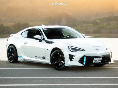 2017 Toyota 86 - 18x9.5 38mm - Gram Lights 57dr - Stock Suspension - 225/40R18