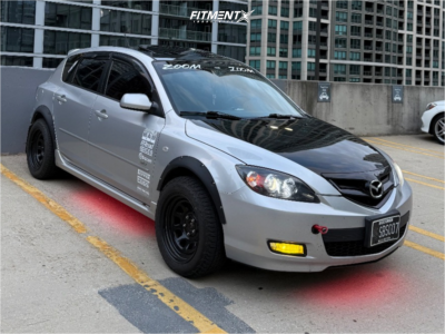 2007 Mazda 3 - 16x8 0mm - Vision D Window - Lifted - 205/60R16