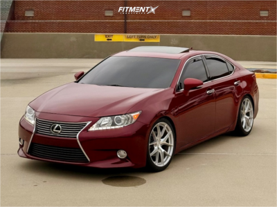 2013 Lexus ES350 Base with 19x8.5 Aodhan Aff7 and Continental 235x40 on ...