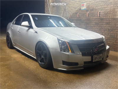 2010 Cadillac CTS - 18x9.5 35mm - Motegi Mr159 - Coilovers - 255/45R18