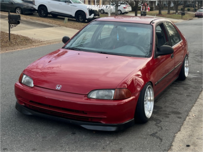 1993 Honda Civic - 15x8 0mm - Vors Vr7 - Coilovers - 175/50R15
