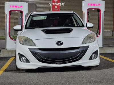 2011 Mazda 3 Mazdaspeed with 18x8.5 Aodhan Ds07 and Windforce 225x40 on