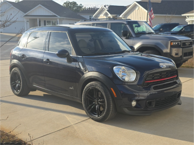 2013 Mini Cooper Countryman - 17x8 35mm - RTX OE Replica Graz - Coilovers - 215/55R17