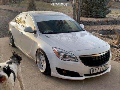 2016 Buick Regal - 19x10.5 22mm - ESR Cs15 - Lowering Springs - 265/35R19