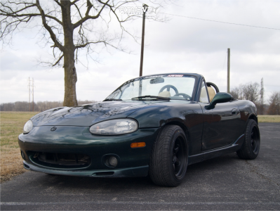 2000 Mazda Miata - 15x8 0mm - Kansei Tandem - Stock Suspension - 195/50R15