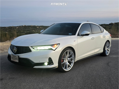 2026 Acura Integra - 20x9 30mm - Aodhan Aff7 - Stock Suspension - 245/30R20