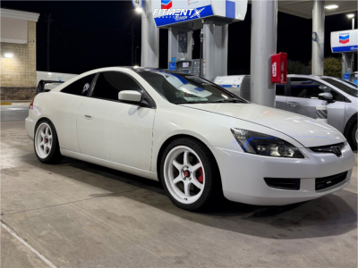 2004 Honda Accord - 18x8.5 35mm - Aodhan Ah08 - Coilovers - 235/40R18