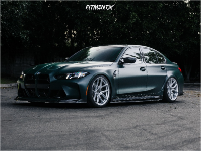 2024 BMW M3 - 20x10 8mm - MV Forged Mvf5 - Lowering Springs - 285/35R20