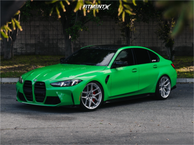 2024 BMW M3 - 20x10 10mm - MV Forged Mvf5 - Lowering Springs - 285/30R20