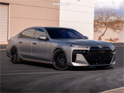 2025 BMW i7 - 22x9 10mm - MV Forged Mvf40 - Lowering Springs - 255/35R22