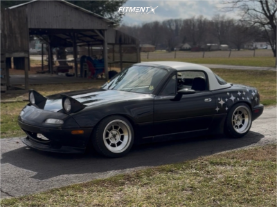 1990 Mazda Miata - 15x8 0mm - Rota Shakotan - Coilovers - 195/45R15