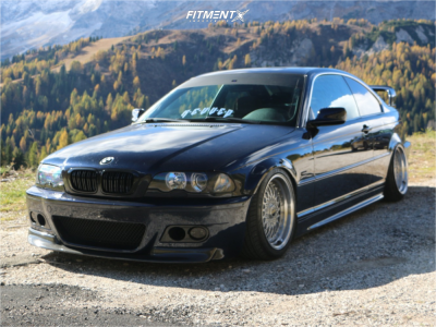 2001 BMW 330Ci - 17x10 0mm - BBS Rs - Air Suspension - 235/40R17