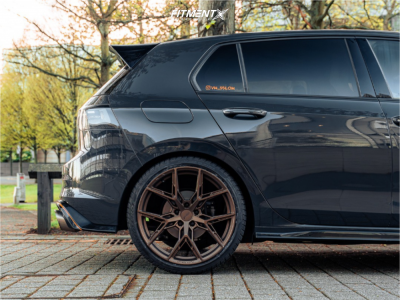 2020 Volkswagen Golf TSi with 19x8.5 VELOCITY WHEELS VF6 and Nankang ...