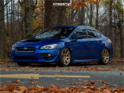 2016 Subaru WRX - 18x9 38mm - MB Wheels Battles - Coilovers - 245/40R18