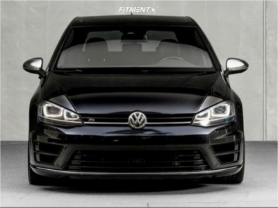 2015 Volkswagen Golf R Base with 18x8.5 Rotiform Aerodisc and ...