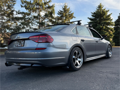 2017 Volkswagen Passat R-Line with 18x8.5 AVID1 AV6 and Gladiator ...
