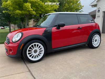 2013 Mini Cooper - 17x7.5 42mm - Fifteen52 Podium - Coilovers - 225/45R17