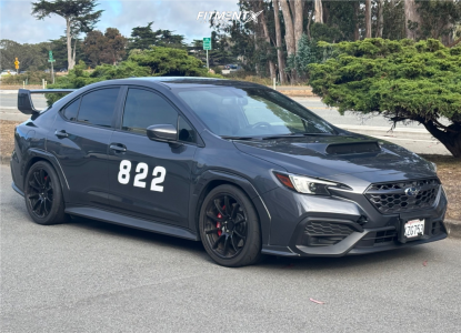 2023 Subaru WRX - 18x9.5 38mm - AVID1 Av27 - Coilovers - 285/30R18
