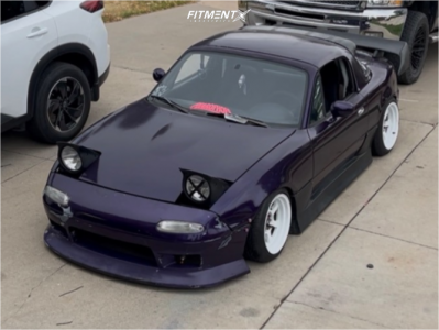 1996 Mazda Miata - 15x8 0mm - MST Time Attack - Coilovers - 195/45R15