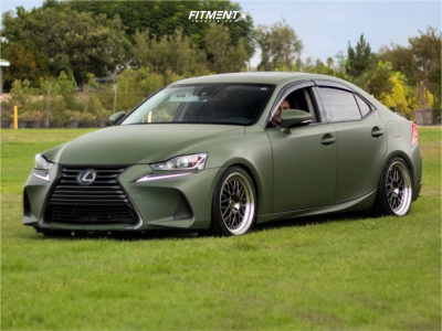 2019 Lexus IS300 - 18x8.5 35mm - Aodhan Ah02 - Coilovers - 235/35R18