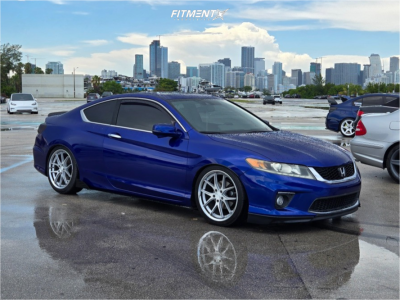 2015 Honda Accord - 19x8.5 42mm - Ferrada Fr2 - Coilovers - 235/40R19