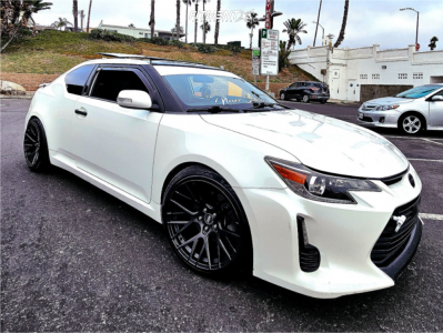 2015 Scion tC - 18x10.5 22mm - ESR Rf11 - Lowering Springs - 245/40R18