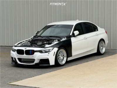2016 BMW 328i - 18x8 35mm - Aodhan Ah02 - Coilovers - 225/40R18