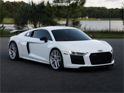 2018 Audi R8 - 20x9 34mm - MV Forged MVF5 - Stock Suspension - 245/30R20