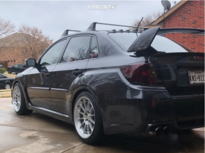 2011 Subaru WRX STI Base with 18x9.5 Enkei NT03M and Hankook 245x40 on