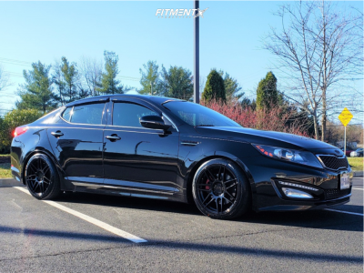 2013 Kia Optima SXL with 18x8.5 Verde Reflex and Nexen 235x40 on ...