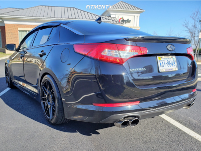 2013 Kia Optima SXL with 18x8.5 Verde Reflex and Nexen 235x40 on ...