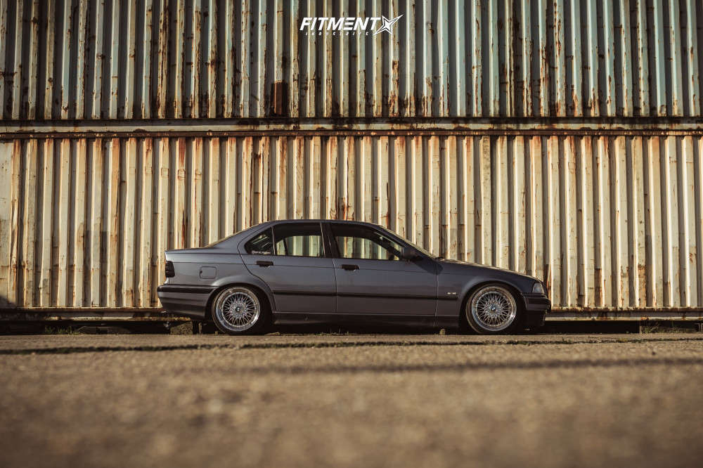 1997 BMW 318i Base with 17x8.5 Japan Racing Jr9 and Falken 195x40 on ...