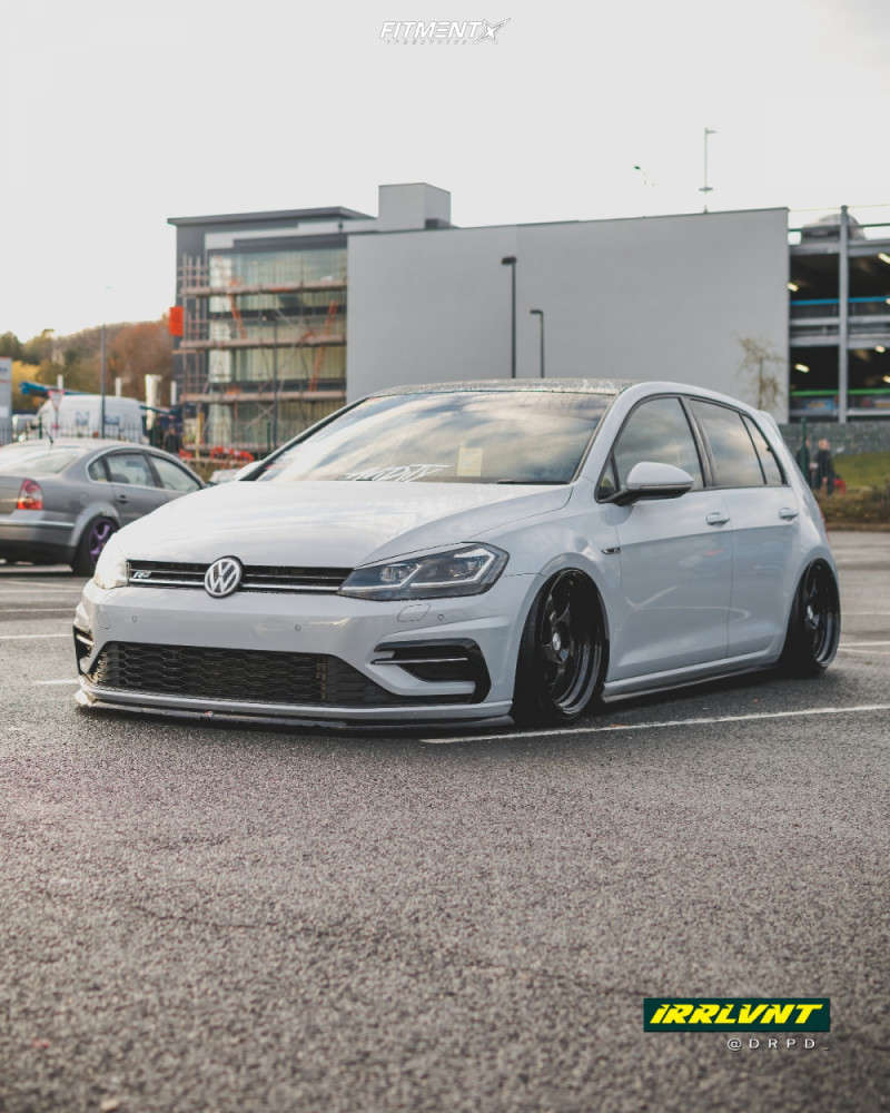 2018 Volkswagen Golf R Base with 18x9.5 Whistler Kr1 and Nankang 205x35