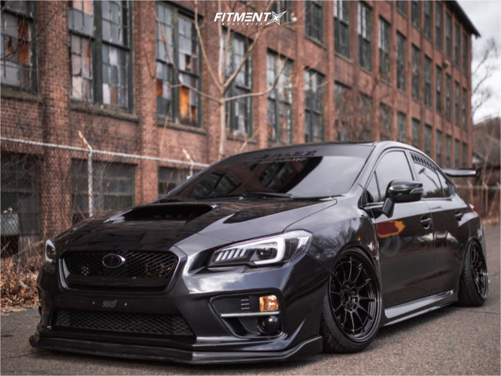 2015 Subaru WRX STI Base with 18x9.5 Enkei Nt03 and Federal 225x35