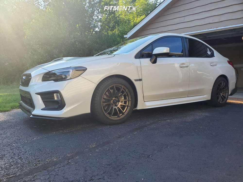 2020 Subaru WRX Base with 17x8.25 XXR 527 and Dunlop 235x45 on