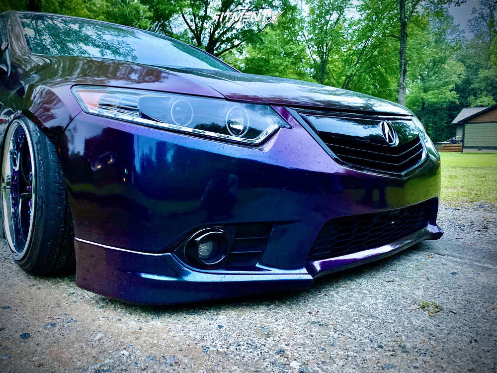 12 Acura Tsx Special Edition With 18x9 5 Gmr Gs 107 And Pantera 215x40 On Air Suspension Fitment Industries