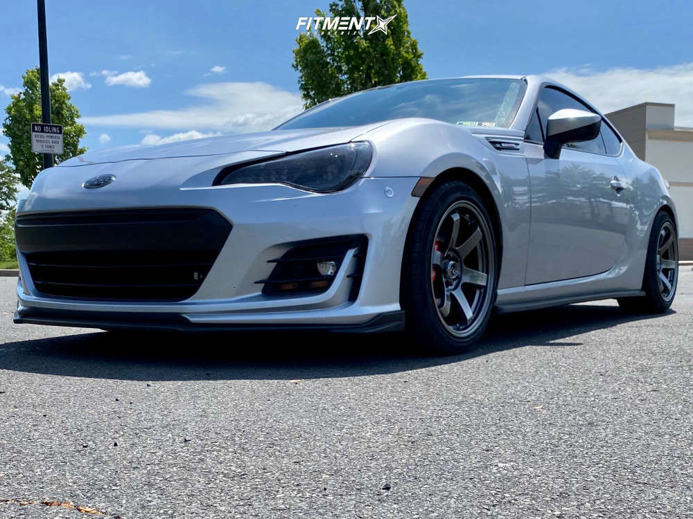 2017 Subaru BRZ Premium with 17x8.25 JNC JNC014 and Vercelli