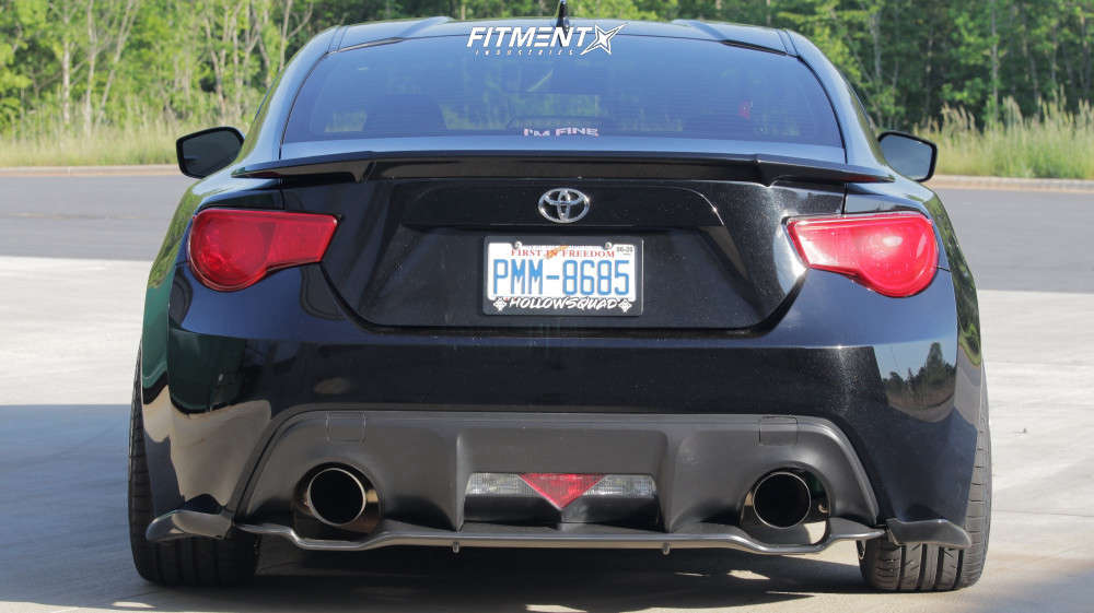 2015 Scion FRS Base with 18x9.5 Vordoven Forme 9 and Achilles 245x40