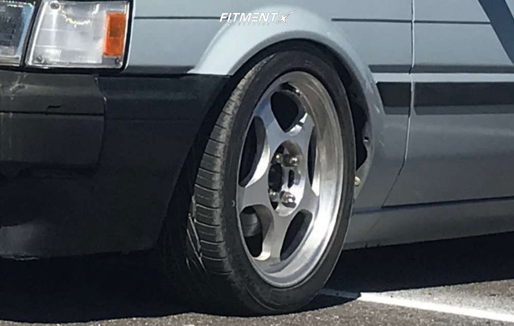 1986 Toyota Corolla DLX with 15x6.5 Drag Dr23 and Toyo Tires 195x45 on ...