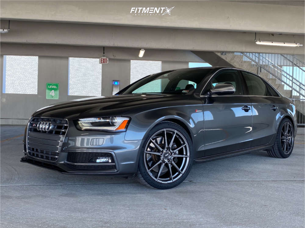 2015 Audi S4 Premium Plus with 19x8.5 Advanti Racing Appello and ...