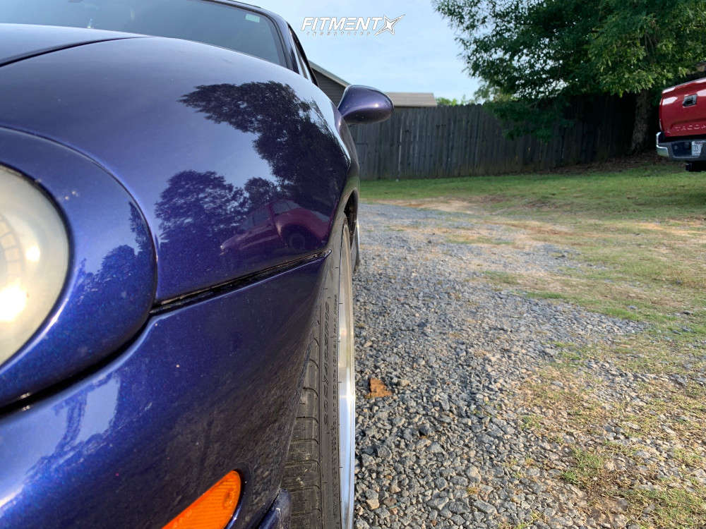 2003 Mazda MX-5 Miata Base with 16x8 Japan Racing Jr12 and Nexen 205x40 ...