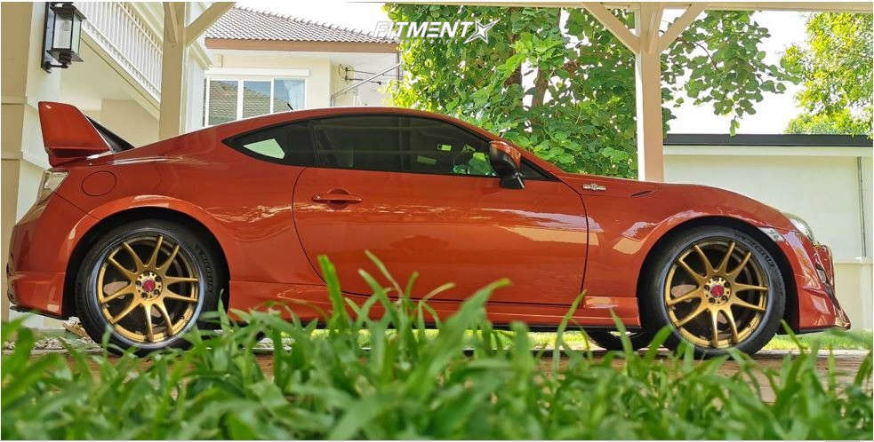 2012 Toyota 86 Base with 18x9 Work Emotion Cr 2p and Michelin